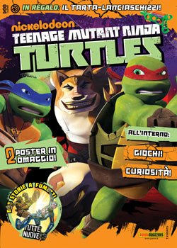 TEENAGE MUTANT NINJA TURTLES MAGAZINE 4-PANINI COMICS- nuvolosofumetti.
