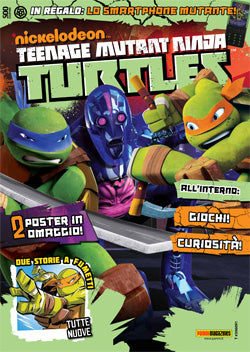 TEENAGE MUTANT NINJA TURTLES MAGAZINE 5-PANINI COMICS- nuvolosofumetti.