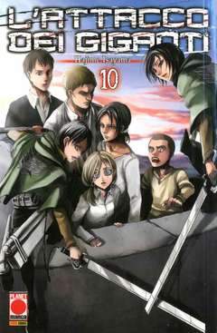 L'ATTACCO DEI GIGANTI 10-Panini Comics- nuvolosofumetti.