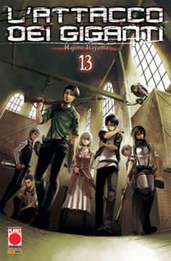L'attacco dei Giganti ristampa 13-PANINI COMICS- nuvolosofumetti.