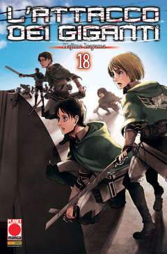 L'ATTACCO DEI GIGANTI 18-PANINI COMICS- nuvolosofumetti.