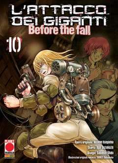 L'attacco dei giganti before the fall manga 12-Panini Comics- nuvolosofumetti.