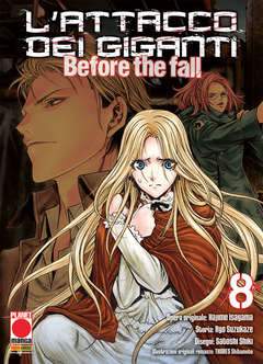 L'attacco dei giganti before the fall manga 10-Panini Comics- nuvolosofumetti.