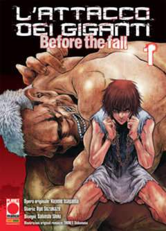 L'attacco dei giganti before the fall manga 1-PANINI COMICS- nuvolosofumetti.