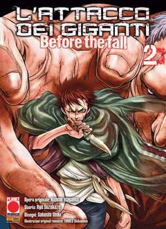L'attacco dei giganti before the fall manga 2-PANINI COMICS- nuvolosofumetti.
