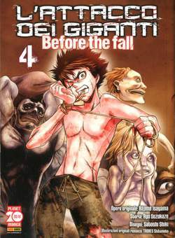 L'attacco dei giganti before the fall manga 6-PANINI COMICS- nuvolosofumetti.