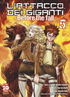 L'attacco dei giganti before the fall manga 7-PANINI COMICS- nuvolosofumetti.