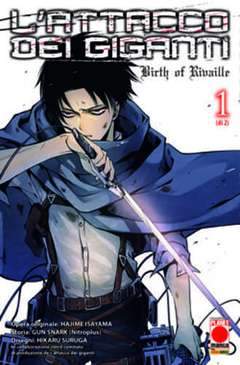 L`ATTACCO DEI GIGANTI BIRTH OF RIVAILLE 1-Panini Comics- nuvolosofumetti.