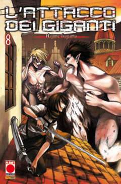 L'ATTACCO DEI GIGANTI 8-Panini Comics- nuvolosofumetti.