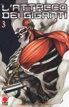 L'attacco dei Giganti ristampa 3-PANINI COMICS- nuvolosofumetti.
