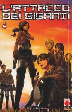 L'attacco dei Giganti ristampa 4-PANINI COMICS- nuvolosofumetti.