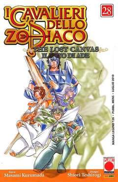CAVALIERI DELLO ZODIACO LOST CANVAS 28-Panini Comics- nuvolosofumetti.