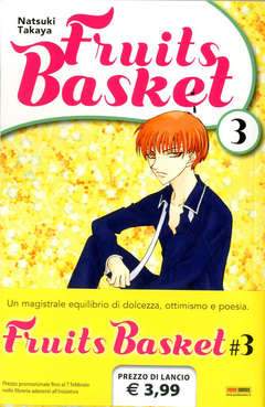 FRUITS BASKET nuova serie 3-PANINI COMICS- nuvolosofumetti.