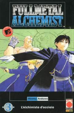 FULLMETAL ALCHEMIST fumetto 3-Panini Comics- nuvolosofumetti.