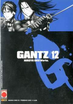 GANTZ 12-Panini Comics- nuvolosofumetti.