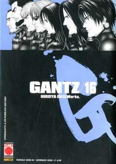 GANTZ 16-Panini Comics- nuvolosofumetti.