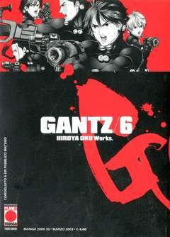GANTZ 6-Panini Comics- nuvolosofumetti.