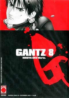 GANTZ 8-Panini Comics- nuvolosofumetti.