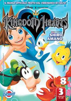 KINGDOM HEARTS ristampa 3-PANINI COMICS- nuvolosofumetti.