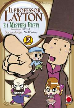 il professor Layton e i misteri buffi 2-Panini Comics- nuvolosofumetti.