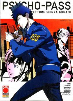 PSYCHO-PASS ispettore Shinya Kogami 2-Panini Comics- nuvolosofumetti.