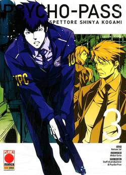 PSYCHO-PASS ispettore Shinya Kogami 3-Panini Comics- nuvolosofumetti.