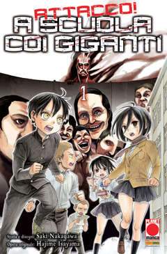 Attacco! A scuola con i giganti 1-PANINI COMICS- nuvolosofumetti.