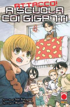 Attacco! A scuola con i giganti 4-Panini Comics- nuvolosofumetti.