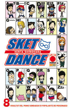 SKET DANCE 8-Panini Comics- nuvolosofumetti.
