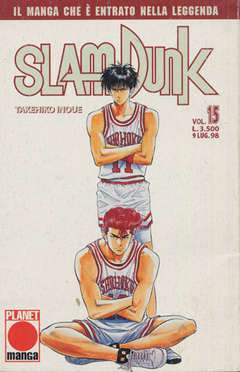SLAM DUNK 15-Panini Comics- nuvolosofumetti.