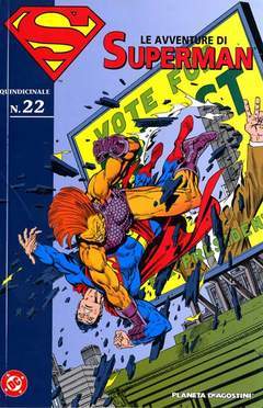 LE AVVENTURE DI SUPERMAN 22-PLANETA DE AGOSTINI- nuvolosofumetti.