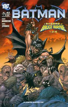 BATMAN 2007 serie regolare 43-PLANETA DE AGOSTINI- nuvolosofumetti.