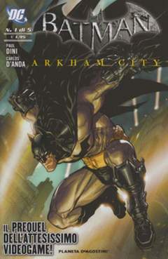 BATMAN ARKHAM CITY 1-PLANETA DE AGOSTINI- nuvolosofumetti.