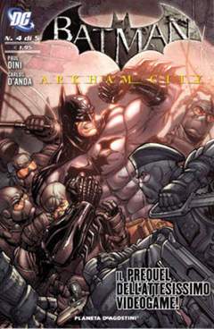 BATMAN ARKHAM CITY 4-PLANETA DE AGOSTINI- nuvolosofumetti.