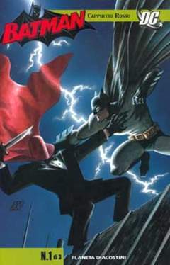 BATMAN CAPPUCCIO ROSSO 1-PLANETA DE AGOSTINI- nuvolosofumetti.