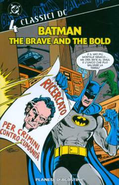 BATMAN the brave and the bold TP 4-PLANETA DE AGOSTINI- nuvolosofumetti.