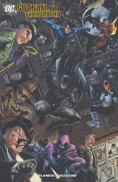 BATMAN GOTHAM UNDERGROUND-PLANETA DE AGOSTINI- nuvolosofumetti.