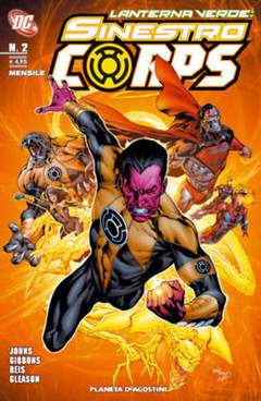 LANTERNA VERDE SINESTRO CORPS 2-PLANETA DE AGOSTINI- nuvolosofumetti.