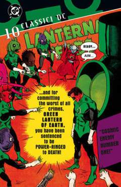 DC CLASSIC LANTERNA VERDE 10-PLANETA DE AGOSTINI- nuvolosofumetti.