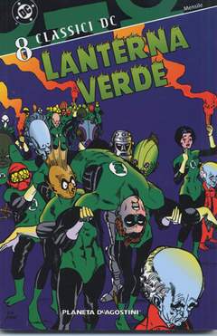 LANTERNA VERDE 8-PLANETA DE AGOSTINI- nuvolosofumetti.