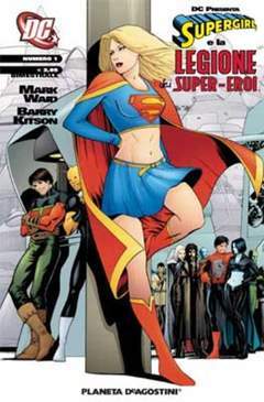 SUPERGIRL E LEGIONE DEI SUPER EROI 1-PLANETA DE AGOSTINI- nuvolosofumetti.