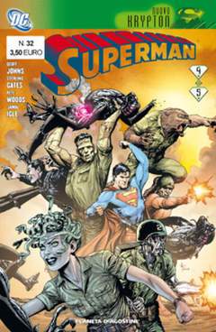 SUPERMAN  serie regolare 2007 32-PLANETA DE AGOSTINI- nuvolosofumetti.