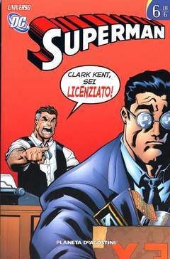 UNIVERSO DC SUPERMAN 6-PLANETA DE AGOSTINI- nuvolosofumetti.