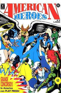 AMERICAN HEROES 6-Play Press- nuvolosofumetti.