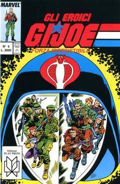 G.I. JOE 6-Play Press- nuvolosofumetti.