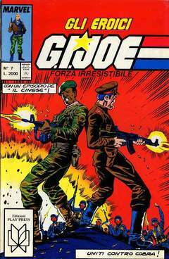 G.I. JOE 7-Play Press- nuvolosofumetti.