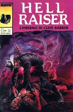 HELL RAISER 3-Play Press- nuvolosofumetti.