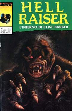 HELL RAISER 4-Play Press- nuvolosofumetti.