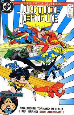 JUSTICE LEAGUE 1-Play Press- nuvolosofumetti.
