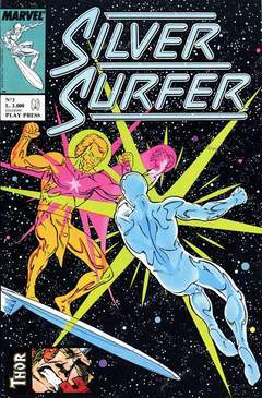 SILVER SURFER 3-Play Press- nuvolosofumetti.